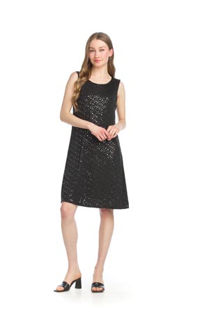 PD-13505 - Sparkle Sleveless Stretch Dress - Colors: As Shown - Available Sizes:XS-XXL - Catalog Page:44 